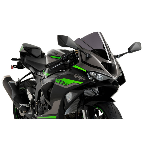 Puig Puig z-racing screen | dark smoke | kawasaki ninja zx-6r 2024>current